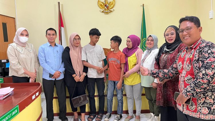PK Bapas Jambi Sukses Laksanakan Diversi Perkara Perkelahian Anak di Tingkat Pengadilan