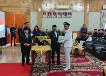 Gubernur Al Haris Hadiri Sertijab Bupati dan Wakil Bupati Sarolangun