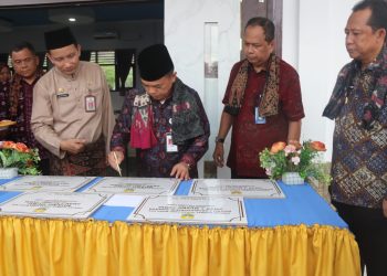 Gubernur Al Haris Resmikan 4 Gedung Baru SMA Negeri 2 Muaro Jambi