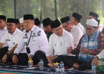 Gubernur Al Haris Halal Bi Halal Bersama Masyarakat Tanjung Raden