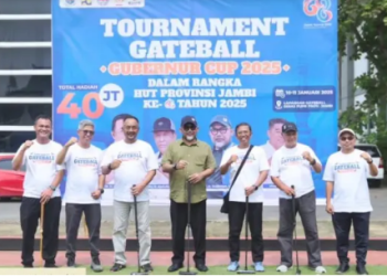 HUT ke 68 Provinsi Jambi, PUPR Jambi Gelar Lomba Gateball Gubernur Cup 2025