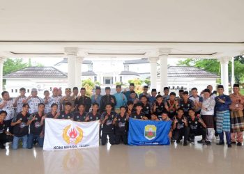 Sekda Muaro Jambi Lepas Tim Kesebelasan Bertanding di Gubernur Cup