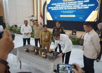 Sekda Muaro Jambi Hadiri Peresmian Gedung Diklat Kejaksaan Tinggi Provinsi Jambi