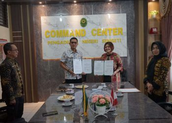 Diskominfo Muaro Jambi MOU Dengan Pengadilan Negeri