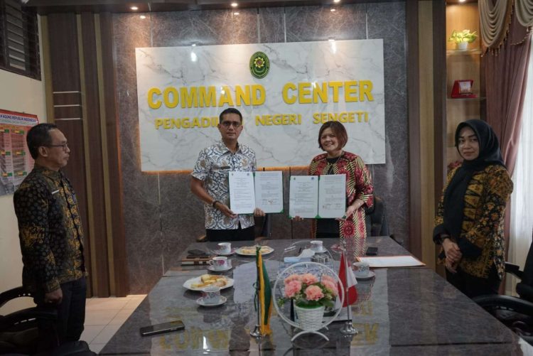 Diskominfo Muaro Jambi MOU Dengan Pengadilan Negeri