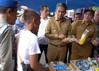 Wabup Junaidi Mahir Sidak Pasar, Pastikan Harga Sembako Stabil Jelang Ramadan