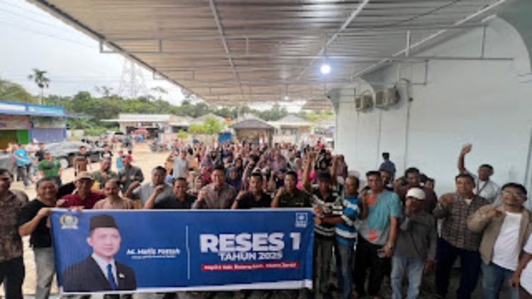 Ketua DPRD Provinsi Jambi Lakukan Reses Pertama di Mendalo Darat