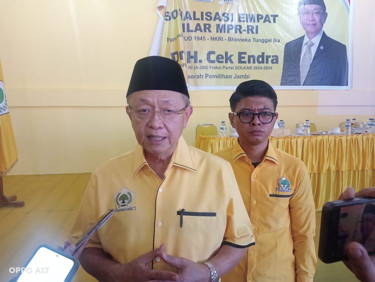 Sosialisasi Empat Pilar, Cek Endra : Suatu Kewajiban Kami Mensosialisasikan di Masyarakat 