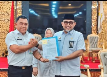 Sekda Budhi Hartono Ikuti Rapat Persiapan Serah Terima Jabatan Bupati Muaro Jambi