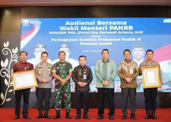 Pemprov Jambi Perkuat Reformasi Birokrasi, Wamen PAN-RB: Birokrasi Harus Adaptif dan Responsif