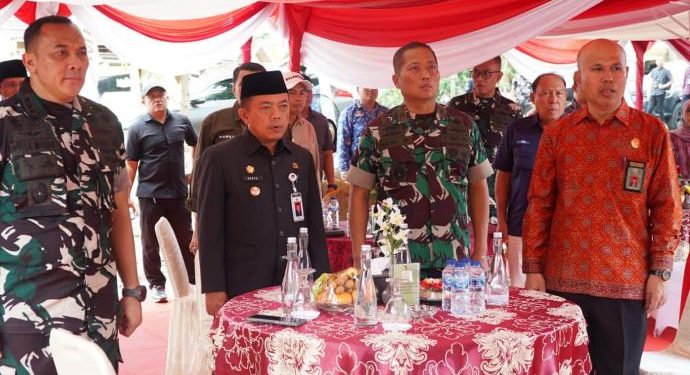 Gubernur Al Haris Hadiri Peletakan Batu Pertama Pembangunan 80 ribu Gerai Kopdes Merah Putih secara Virtual
